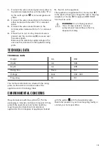 Preview for 13 page of Zanussi ZFT11112WV User Manual