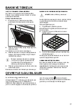 Предварительный просмотр 61 страницы Zanussi ZFT519X User Manual