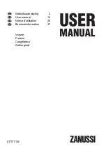 Zanussi ZFT711W User Manual preview