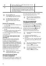 Preview for 36 page of Zanussi ZFT919Y User Manual