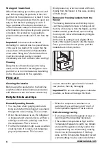 Preview for 6 page of Zanussi ZFU20200WA User Manual