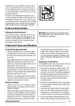 Предварительный просмотр 17 страницы Zanussi ZFU20200WA User Manual