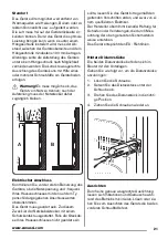 Предварительный просмотр 21 страницы Zanussi ZFU20200WA User Manual