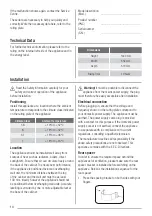 Preview for 14 page of Zanussi ZFU216FWO User Manual