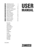 Preview for 1 page of Zanussi ZFU219WO User Manual