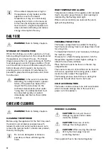 Preview for 12 page of Zanussi ZFU23404WA User Manual