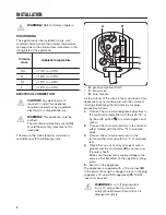 Предварительный просмотр 8 страницы Zanussi ZFU25113WA User Manual