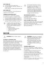 Preview for 5 page of Zanussi ZFU25200XA User Manual