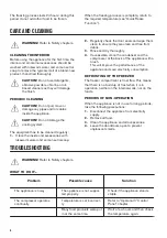 Preview for 6 page of Zanussi ZFU25200XA User Manual