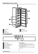 Preview for 5 page of Zanussi ZFU27400WA User Manual