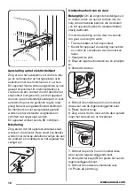 Preview for 12 page of Zanussi ZFU27400WA User Manual