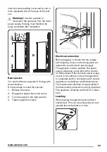 Preview for 23 page of Zanussi ZFU27400WA User Manual