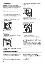 Preview for 24 page of Zanussi ZFU27400WA User Manual