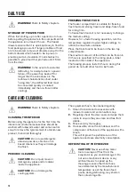 Preview for 14 page of Zanussi ZFU27500WA User Manual