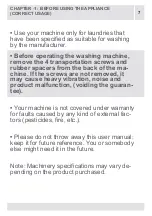 Preview for 7 page of Zanussi ZFV827 User Manual