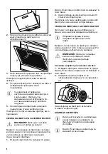 Предварительный просмотр 8 страницы Zanussi ZFV919Y User Manual