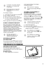 Предварительный просмотр 19 страницы Zanussi ZFV919Y User Manual