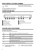 Предварительный просмотр 30 страницы Zanussi ZFV919Y User Manual