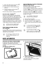 Предварительный просмотр 34 страницы Zanussi ZFV919Y User Manual