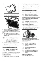 Предварительный просмотр 42 страницы Zanussi ZFV919Y User Manual