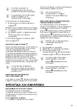 Предварительный просмотр 45 страницы Zanussi ZFV919Y User Manual