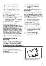 Предварительный просмотр 61 страницы Zanussi ZFV919Y User Manual