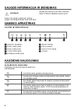 Предварительный просмотр 64 страницы Zanussi ZFV919Y User Manual