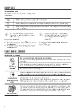 Preview for 8 page of Zanussi ZFVX16K User Manual