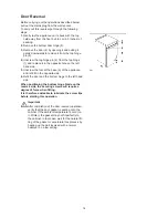 Preview for 14 page of Zanussi ZFX 74 W Instruction Booklet