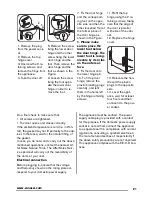 Предварительный просмотр 21 страницы Zanussi ZFX51400WA User Manual