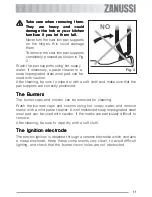 Preview for 11 page of Zanussi ZGF 642 Instruction Booklet