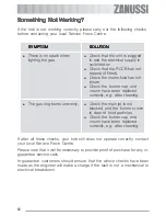 Preview for 12 page of Zanussi ZGF 642 Instruction Booklet