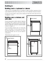 Preview for 20 page of Zanussi ZGF 642 Instruction Booklet