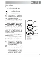 Preview for 7 page of Zanussi ZGF 646 CT User Manual