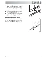 Preview for 18 page of Zanussi ZGF 646 CT User Manual