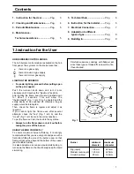 Preview for 3 page of Zanussi ZGF 646 Operating And Installation Manual