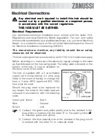 Preview for 21 page of Zanussi ZGF 692 C Instruction Booklet