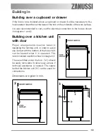 Preview for 19 page of Zanussi ZGF 780 IT Instruction Booklet