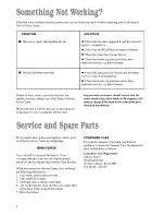 Предварительный просмотр 8 страницы Zanussi ZGF 782 Instruction Booklet