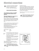 Предварительный просмотр 14 страницы Zanussi ZGF 782 Instruction Booklet