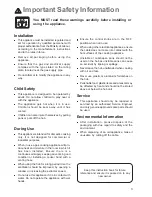 Preview for 3 page of Zanussi ZGF 7899 Instruction Booklet