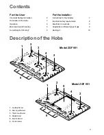 Preview for 3 page of Zanussi ZGF 981 Instruction Booklet