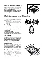 Предварительный просмотр 5 страницы Zanussi ZGF 991 Instruction Booklet