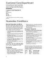 Preview for 6 page of Zanussi ZGG 752 Instruction Booklet