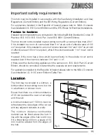 Предварительный просмотр 15 страницы Zanussi ZGG 782 CT Instruction Booklet