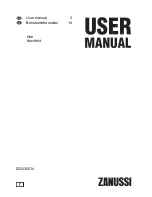 Zanussi ZGG35214 User Manual preview