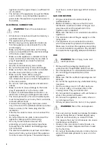 Preview for 4 page of Zanussi ZGG62413BS User Manual