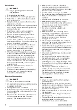 Preview for 4 page of Zanussi ZGG62414SA User Manual