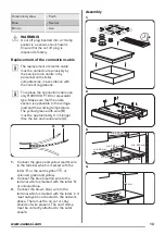 Preview for 13 page of Zanussi ZGG62414SA User Manual