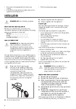 Предварительный просмотр 6 страницы Zanussi ZGG65334XA User Manual